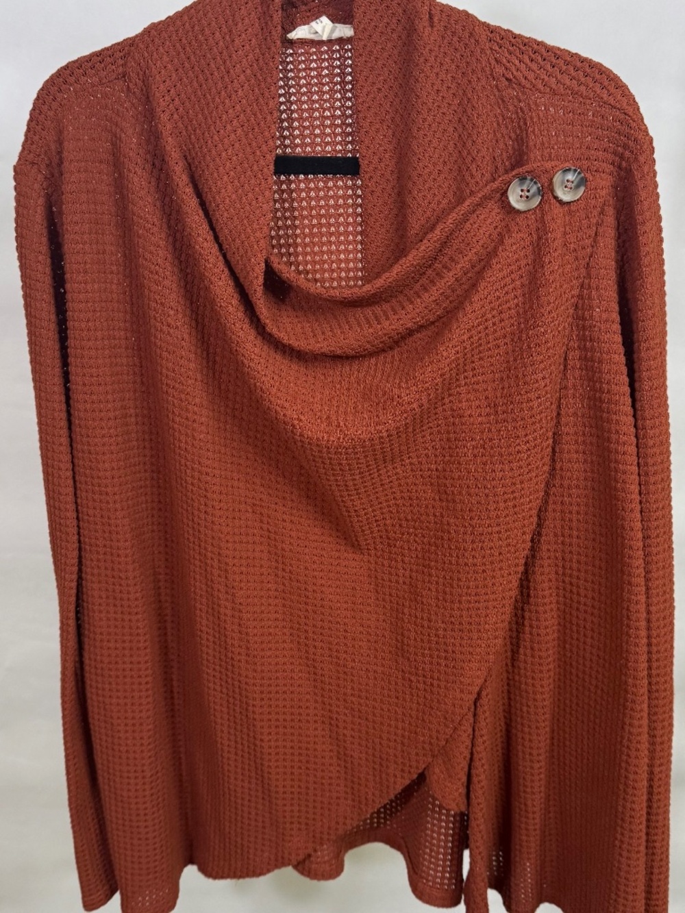 Maurice's waffle knit cardigan - size XXL